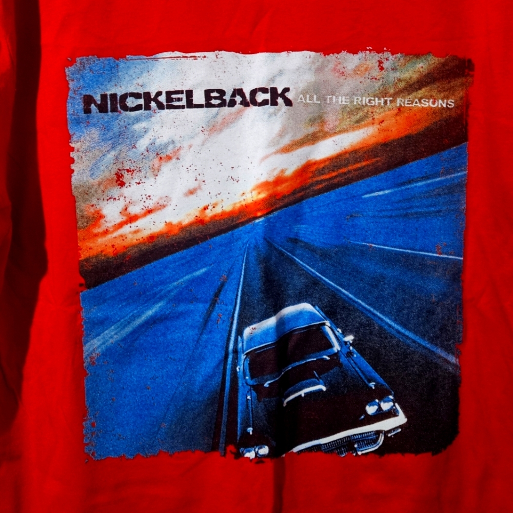 NICKELBACK Men's Large T-Shirt *NEW*
